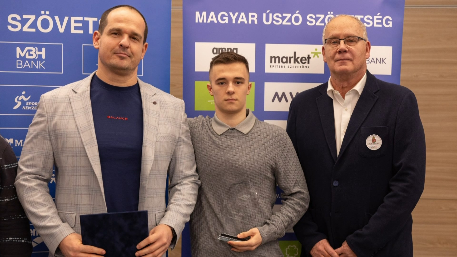 ANTAL DÁVID A 2025-ÖS ÉV LEGJOBB IFJÚSÁGI FÉRFI ÚSZÓJA