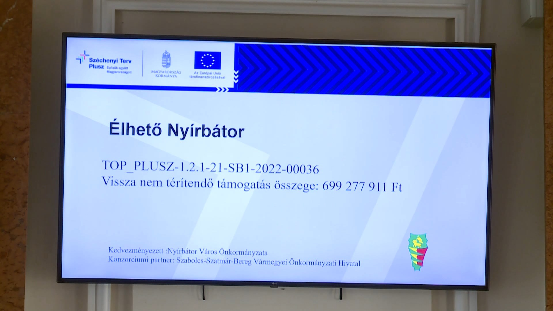 ÉLHETŐ NYÍRBÁTOR: NÉGY FEJLESZTÉS IS BEFEJEZŐDÖTT A VÁROSBAN